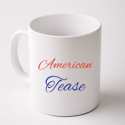 Casey Mae Wearing American Tease Coffee Mug