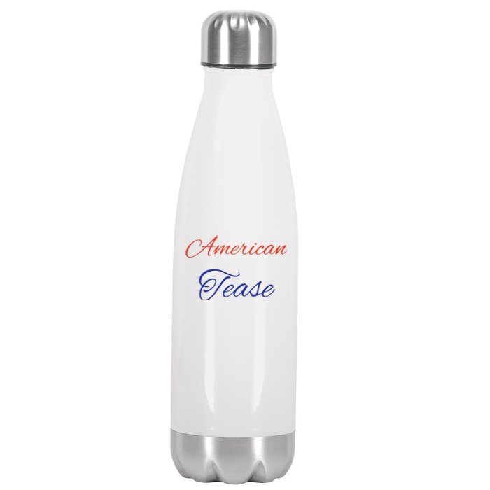 Casey Mae Wearing American Tease Stainless Steel Insulated Water Bottle