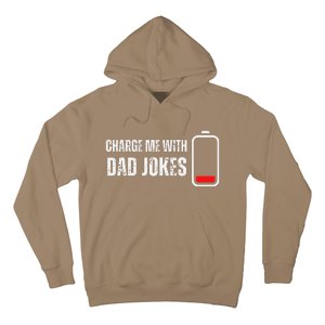 Charge Me With Dad Jokes Funny Bad Puns Lover Hoodie