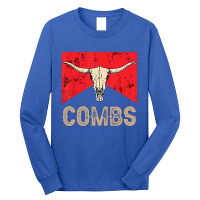 Country Music Western Cow Skull Cowboy Long Sleeve Shirt