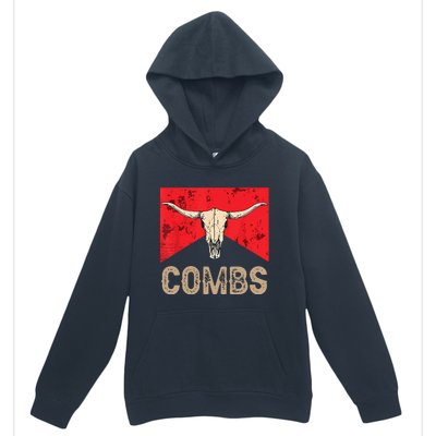 Country Music Western Cow Skull Cowboy Urban Pullover Hoodie