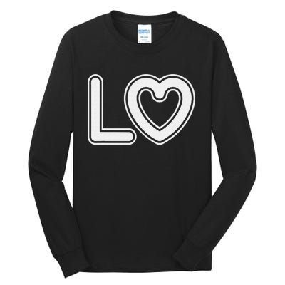 Couple Matching Wife Husband LO Valentine's Day Tall Long Sleeve T-Shirt