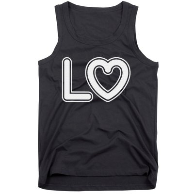 Couple Matching Wife Husband LO Valentine's Day Tank Top