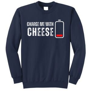 Charge Me With Cheese Funny Cheese Lover Sweatshirt