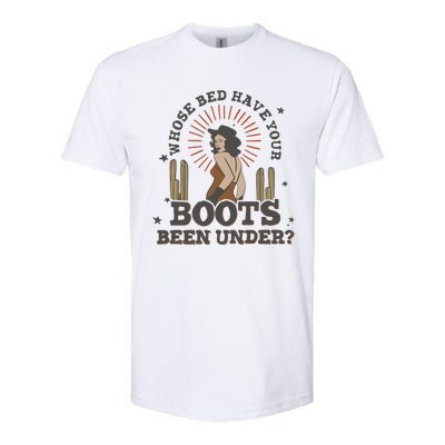 Country Music Who Is Bed Have Your Boots Been Under Softstyle CVC T-Shirt