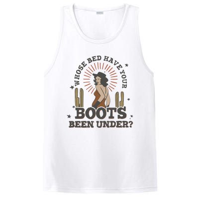 Country Music Who Is Bed Have Your Boots Been Under PosiCharge Competitor Tank