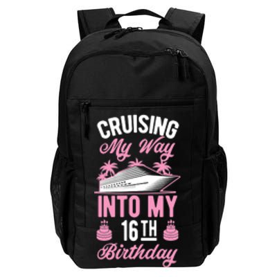 Cruising My Way Into My 16th Birthday Party Supply Vacation Daily Commute Backpack