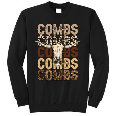 Country Music Western Cow Skull Sweatshirt