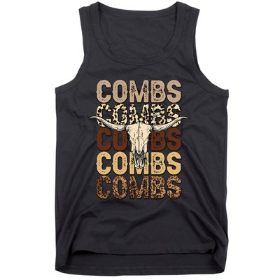 Country Music Western Cow Skull Tank Top