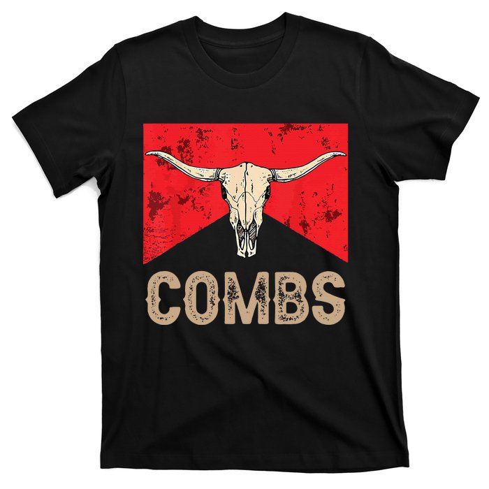 Country Music Western Cow Skull Cowboy T-Shirt