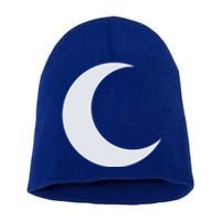 Crescent Moon Witches Meaningful Gift Short Acrylic Beanie