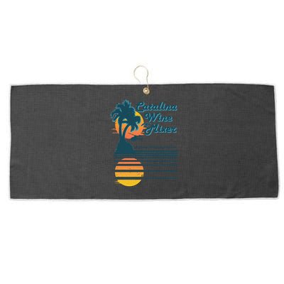 Catalina Mixer Wine Gift Large Microfiber Waffle Golf Towel