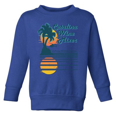 Catalina Mixer Wine Gift Toddler Sweatshirt