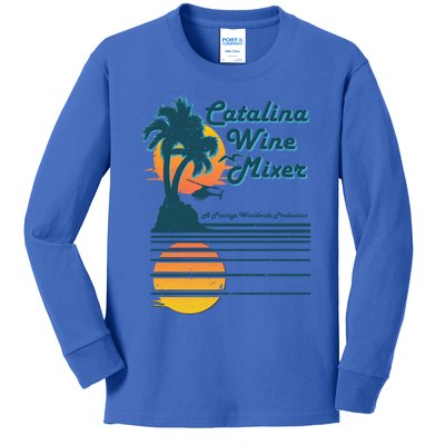 Catalina Mixer Wine Gift Kids Long Sleeve Shirt