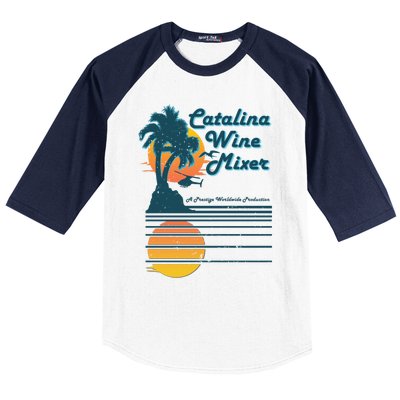 Catalina Mixer Wine Gift Baseball Sleeve Shirt