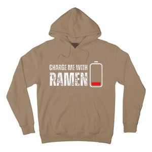 Charge Me With Ramen Funny Ramen Noodle Soup Lover Hoodie