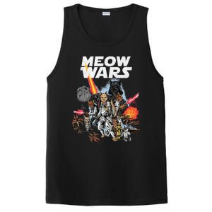 Cat Meow Wars Funny Cat Wars Cat PosiCharge Competitor Tank