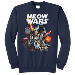 Cat Meow Wars Funny Cat Wars Cat Sweatshirt