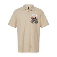 Cat Meow Wars Funny Cat Wars Cat Softstyle Adult Sport Polo