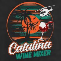 Ca.talina Mixer Wine 7 Panel Mesh Trucker Snapback Hat