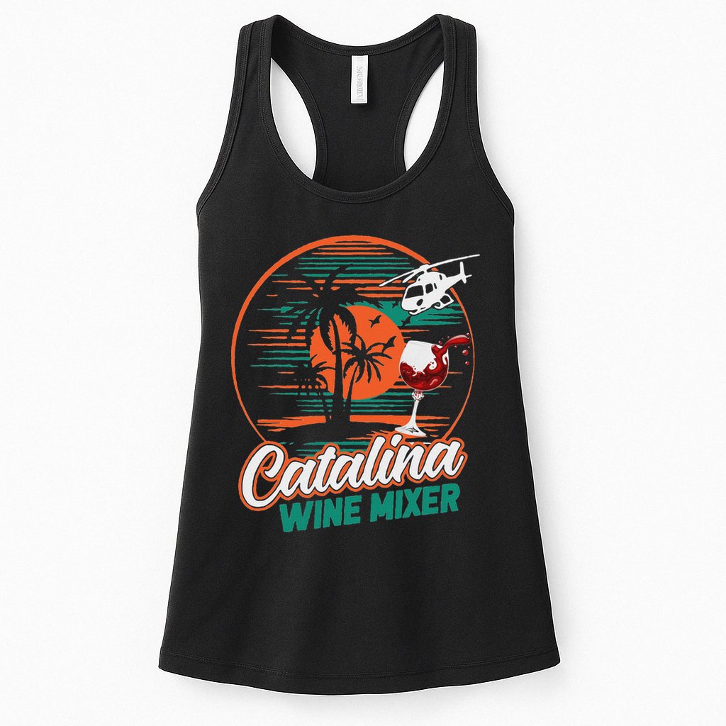 Ca.talina Mixer Wine Womens Tank Top