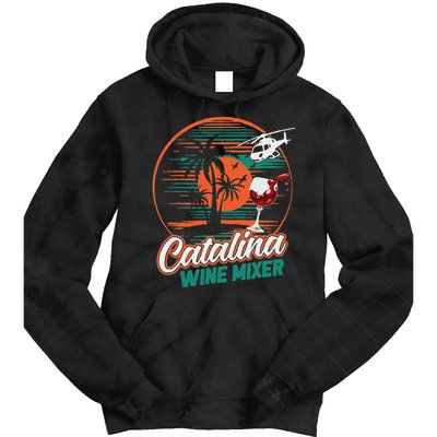 Ca.talina Mixer Wine Tie Dye Hoodie
