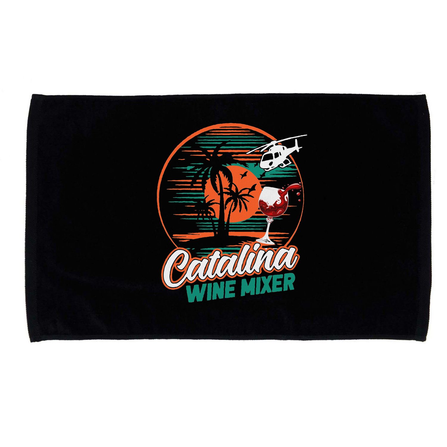 Ca.talina Mixer Wine Microfiber Hand Towel