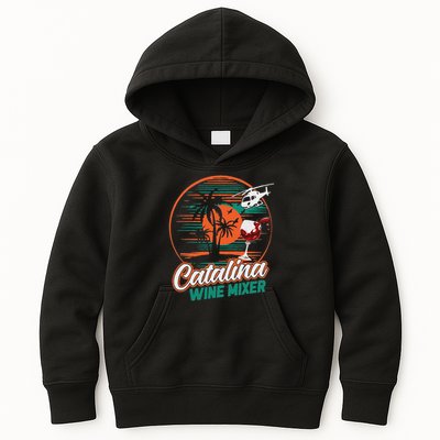 Ca.talina Mixer Wine Kids Hoodie