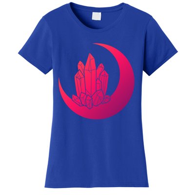 Crystal Moon Witch Wicca Witchcraft Witch Witches Moon Gift Women's T-Shirt