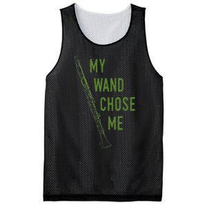 Clarinetist My Wand Chose Me Clarinet Music Gift Mesh Reversible Basketball Jersey Tank