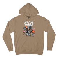 Cat Meow Wars Funny Cat Wars Cat Hoodie