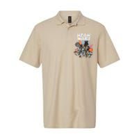 Cat Meow Wars Funny Cat Wars Cat Softstyle Adult Sport Polo