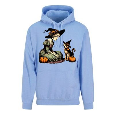 Cat Mom Witch Pumpkin Cat Halloween Women Halloween Unisex Surf Hoodie