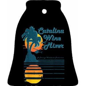 Catalina Mixer Wine Ceramic Bell Ornament