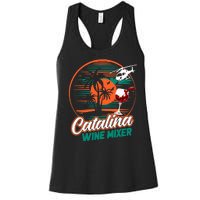 Ca.Talina Mixer Wine Women's Racerback Tank