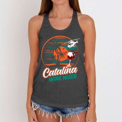 Ca.Talina Mixer Wine Women's Knotted Racerback Tank