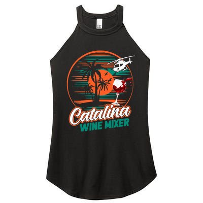 Ca.Talina Mixer Wine Women's Perfect Tri Rocker Tank