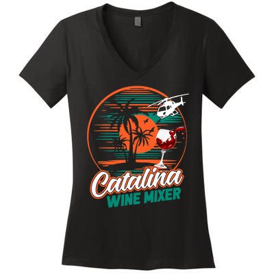 Ca.Talina Mixer Wine Women's V-Neck T-Shirt