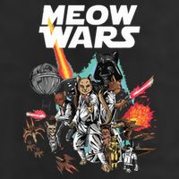 Cat Meow Wars Funny Cat Wars Cat 15oz Campfire Ceramic Mug