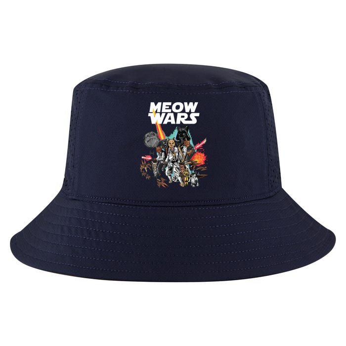 Cat Meow Wars Funny Cat Wars Cat Cool Comfort Performance Bucket Hat