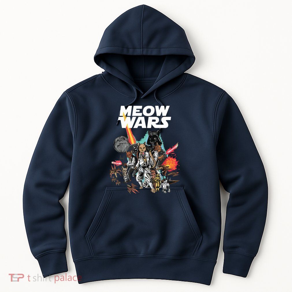 Cat Meow Wars Funny Cat Wars Cat Hoodie