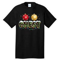 Chestnuts Matching Xmas Funny Christmas Couples Chest Nuts Tall T-Shirt