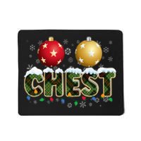 Chestnuts Matching Xmas Funny Christmas Couples Chest Nuts Mousepad