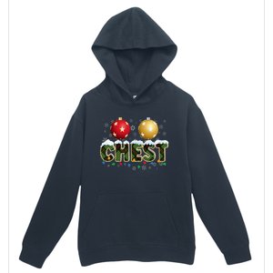 Chestnuts Matching Xmas Funny Christmas Couples Chest Nuts Urban Pullover Hoodie