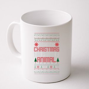 Christmas Merry Xmas Ya Filthy Animal Meme Lol Ugly Xmas Coffee Mug