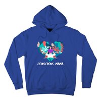 Conscious Mama Yoga Mom Gift Hoodie