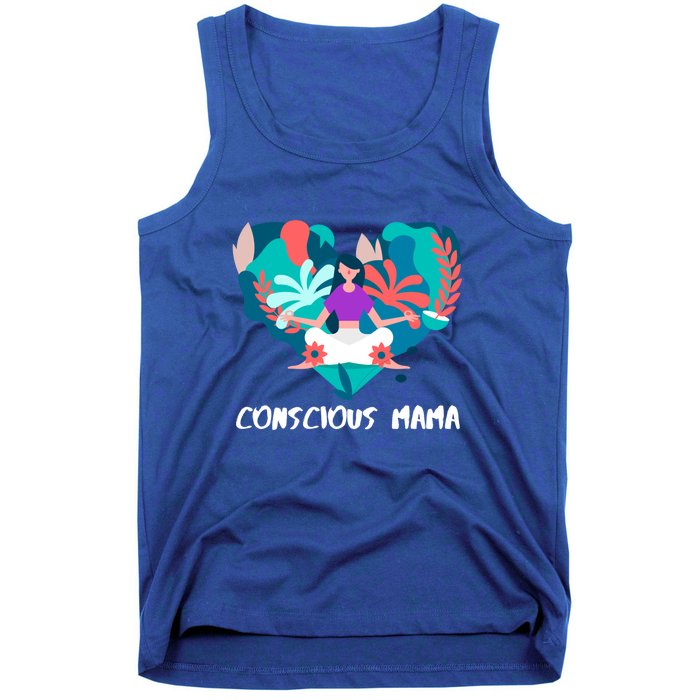 Conscious Mama Yoga Mom Gift Tank Top