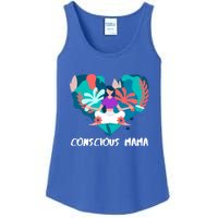 Conscious Mama Yoga Mom Cute Gift Ladies Essential Tank