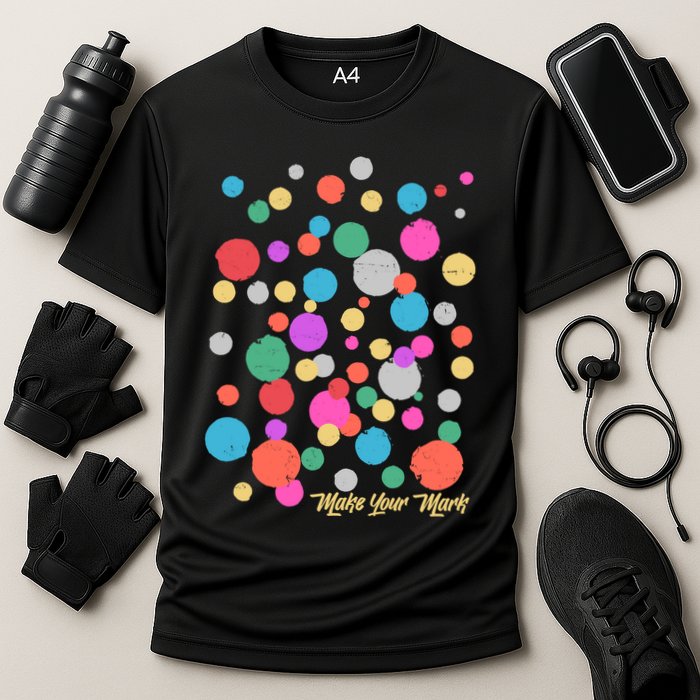 Cute Make You Mark International Dot Day Cooling Performance Crew T-Shirt