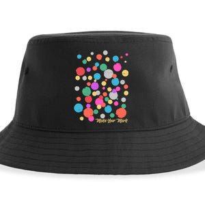 Cute Make You Mark International Dot Day Sustainable Bucket Hat